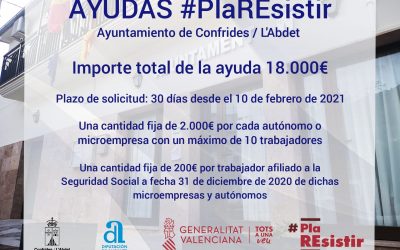 CONVOCATORIA AYUDAS PARÉNTESIS INCLUIDAS EN EL PLAN RESISTIR