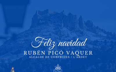 Felicitación de Navidad de Alcalde Rubén Picó