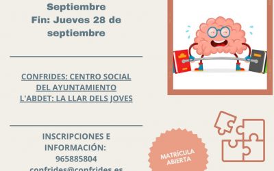 ¡Despierta tus neuronas en Confrides-L’Abdet!