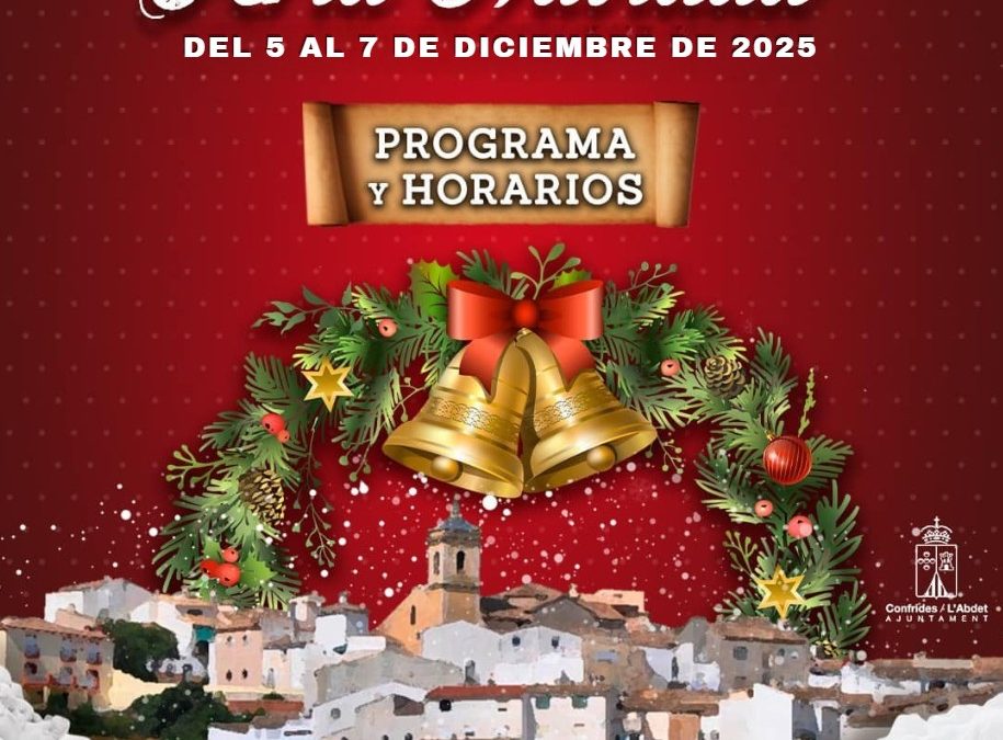 Programa de la Feria de Navidad 2025
