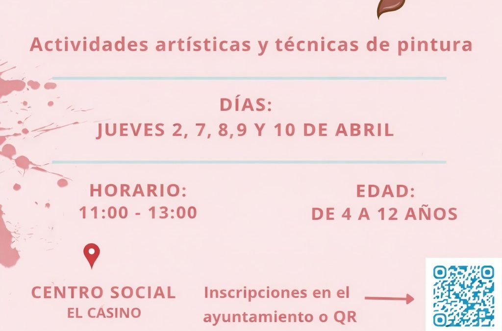 Abiertas las inscripciones para el Taller de Pascua 2026 de Confrides-L’Abdet