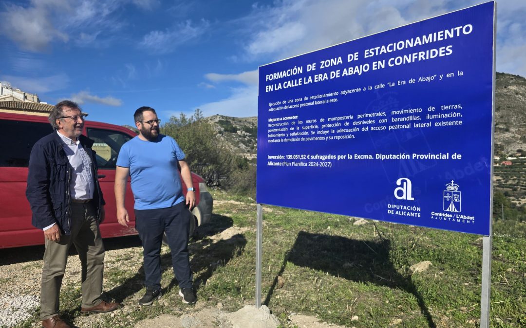 Salen a licitación las obras del nuevo estacionamiento de Confrides