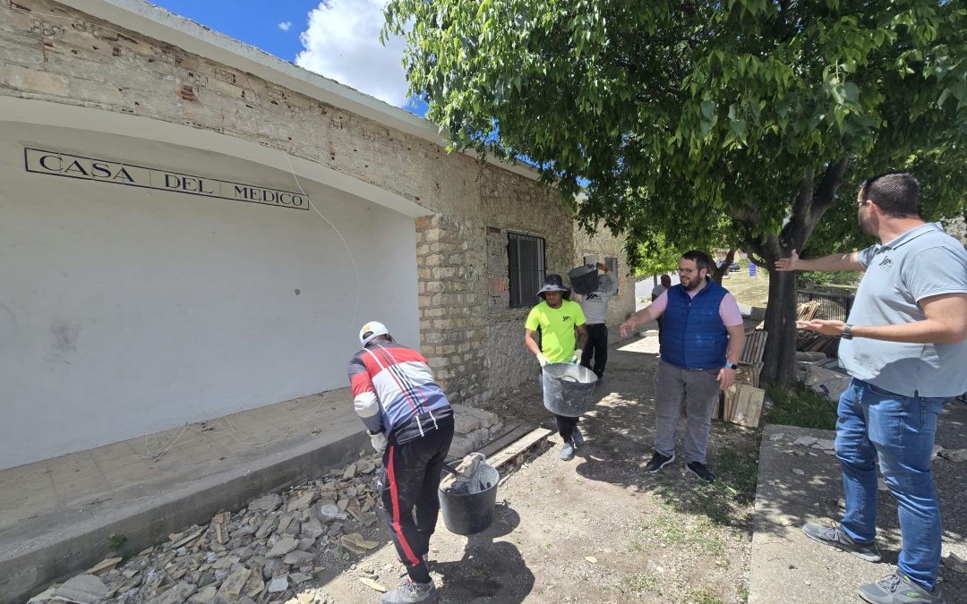 Las obras del futuro albergue municipal de Confrides avanzan a buen ritmo