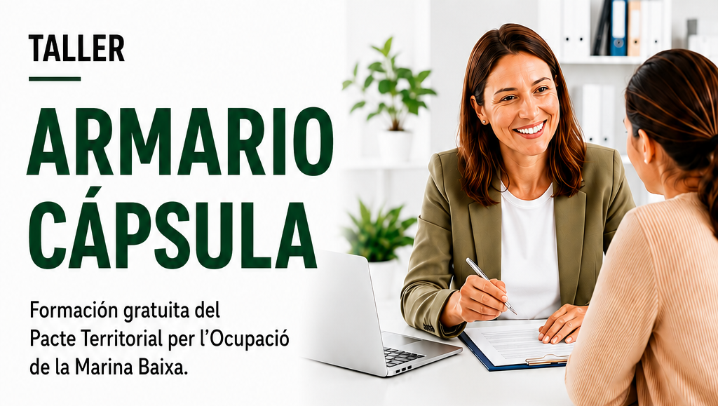 Confrides acoge el taller gratuito «Armario Cápsula» para mejorar la empleabilidad