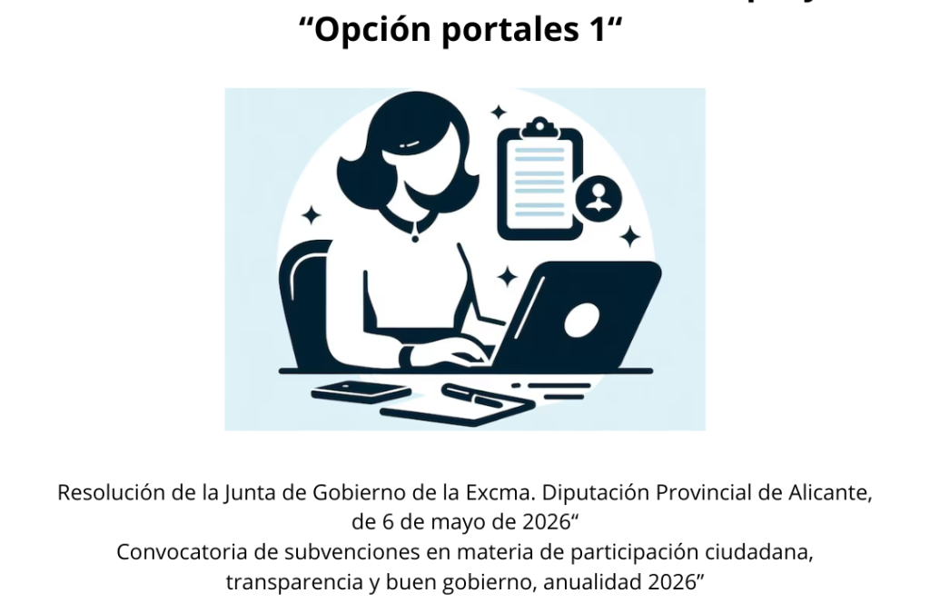 El Ayuntamiento de Confrides actualiza su Portal de Transparencia con una subvención de la Diputación de Alicante, cofinanciada por la Generalitat Valenciana